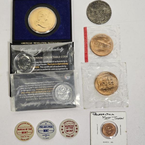 United States Bicentennial Commemorative Medals, Tokens, And Collectible Coins