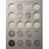 Image 6 : Standing Liberty Half Dollar Collection Book Ft. Barber Half Dollars - Face Val of $11 in 90% Silver