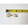 Image 6 : 10K Yellow Gold Triple Hoop Earrings - Total Weight: 3.1g