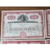 Image 3 : Lot of (4) Bone Stores, Incorporated Less than 100 Shares Stock Certificates: Dated 1948 & 1946