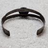 Image 2 : 
AMAZING!!! Vintage Handmade Sterling Silver Turquoise Split Shank Cuff Bracelet - 2.25"