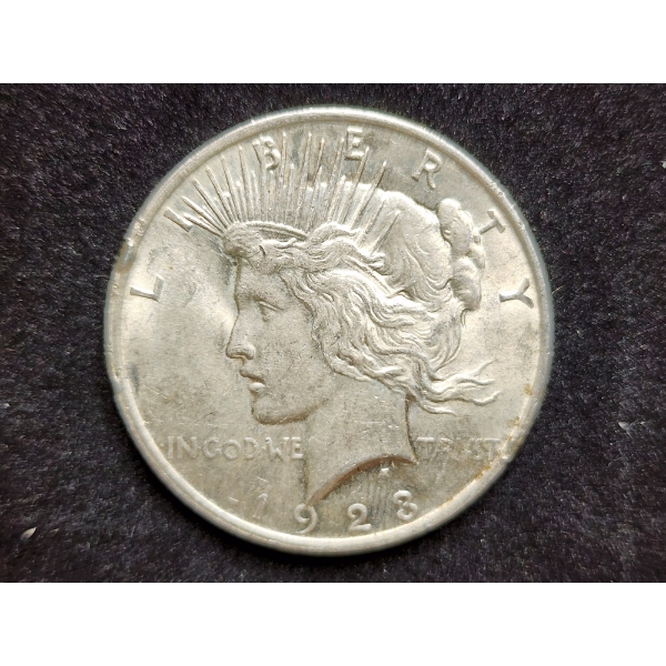 1923 Silver United States Peace Dollar 