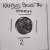 Image 4 : Eight Assorted State Tax Tokens Including Kansas, Illinois, Arizona, Washington Missouri & Utah!