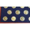Image 7 : Morgan Mint Golden Presidential Dollar Collection In Case With (2) Extra Coins- Face Value: $39.04