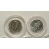 Image 6 : Assorted Years/Mint Marks 90% Silver Mercury & Roosevelt Dimes In Coin Capsules - Face Value: $0.50