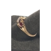 Image 2 : Vintage Women's 10K Yellow Gold Ring With Garnet - Size 8 - Weight: 2.8g