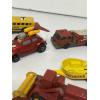 Image 4 : Matchbox Cars - 8 Total - Includes School Bux - Tractor - Honda - Firetruck - Etc.