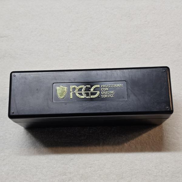 Official PCGS Plastic Storage Box Designed to Hold 20 Certified Coin Slabs