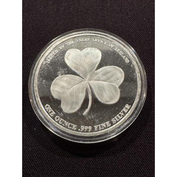 2016 Assay Office Of Ireland 1 Troy Ounce Fine .999 Silver - Incredible Coin