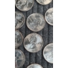 Image 5 : Tube Of (40) Assorted State Quarters (4) Are Gold Plated Face Value: $10