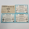 Image 6 : Four Large-Size Baseball Cards: Whitey Ford, Tony Gwynn, Dwight Gooden, Jose Canseco