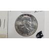 Image 6 : United States 1953-D & 1958 90% Silver Franklin Half Dollars - Face Value: $1.00