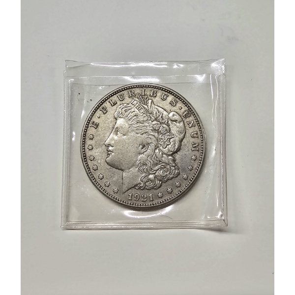1921- S Morgan Silver Dollar - Great Condition!