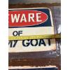 Image 8 : 6 Tin Signs - 1 is 10x14 & the rest 9x12 - Beware of Ostrich - Donkey - Bumble Bee - Pygmy Goat 