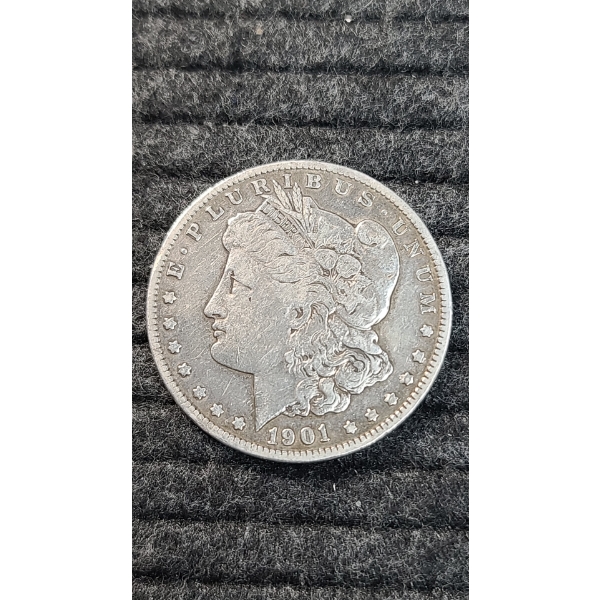 1901-O 90% Silver Morgan Dollar