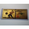Image 1 : Disney Goofy Gold Foil .999999 - 24K Gold Note In Protective Holder - Mint Condition
