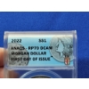 Image 2 : Beautiful 2022 Fiji Morgan 1 Ounce Silver Dollar First Day of Issue Reverse Proof 70 DCAM by ANACS