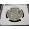 Image 3 : NGC PF68 Graded 1963 Silver Franklin PROOF Half Dollar - Beautiful Coin in Graded Slab!