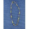 Image 1 : Beautiful Costume Necklace - Purple & Gold Colored - Beaded with Clasp 