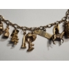 Image 6 : Gold-Tone Charm Bracelet, Assorted Charms, One Charm Marked 9K Gold - See Description! 