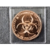Image 2 : Zombucks 1 ADVP oz .999 Fine Copper Round - 2018 Feast Dollar	