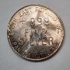 Image 2 : South East Refining Co. Panama City, FLA. Soaring Eagle Sunburst One Ounce .999 Fine Silver Round 