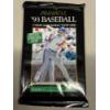 Image 1 : Rare 1993 Pinnacle Series 2 Baseball Wax Pack - Possible Jeter Rookie Bo, Ripken & Other Big Cards