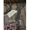 Image 2 : Lot of Costume Jewelry - Necklaces - Watch -Gorgeous Butterfly Necklace in Case - Pink Pearls