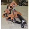 Image 2 : (4) 10' Pipe Clamps - Pony Brand - (2) 1/2" (2) 3/4"