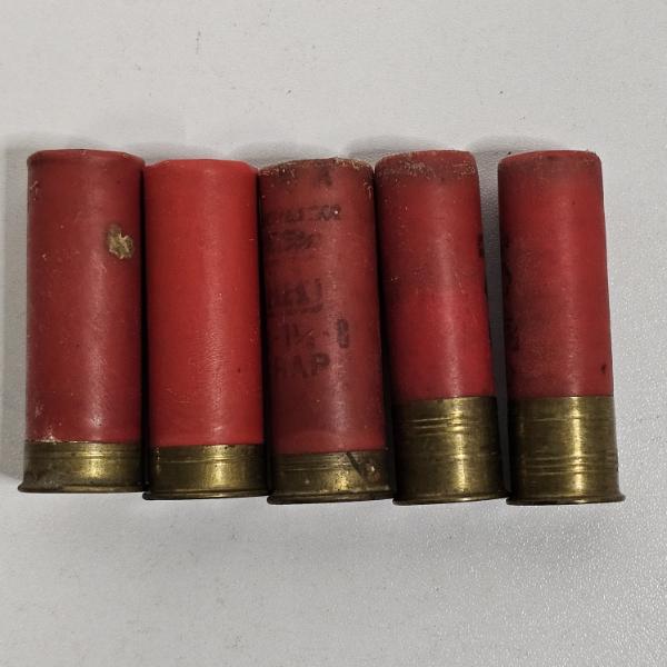Assorted Lot Of Vintage 12 Gauge Red Shotgun Shells, Winchester, And Federal