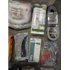 Image 4 : Large Storage Container With New Hardware Items Including Wire, Cords, Filters, Electrical Testers &