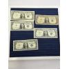 Image 1 : One Dollar Silver Certificates Blue Seal - 5 Total - 1957 A - 1957(3) - 1935 C 