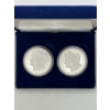 Image 1 : 1889 Morgan Dollar Tribute Display - 1oz.999 Silver Round & 1 Clad