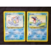Image 1 : Two Vintage Neo Genesis Totodile Pokemon Trading Cards - 80 & 81/111