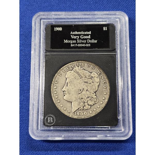 1900- O Morgan Silver Dollar