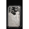 Image 1 : Rare Sample Limited Edition 2024 "Gone Camping" 1 Troy Oz 999 Fine Silver Bar From Mr. Silverstacker