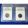 Image 4 : x8 INB Jefferson Nickels Including Early and Brilliant Uncirculated, Assorted Years