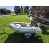 Image 3 : 9' Brig F300 Rubber Boat w/ 6,000 RPM Motor on Barely Used LoadRite Trailer & More