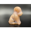 Image 3 : Degenhart Dogs - Peach Color- Adorable Glass Dog Figurine - ~2.5 inches 