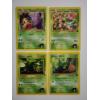 Image 1 : Four Vintage Pokemon Trading Cards ~ 4 Different Erika's Pokemon ~ 2000 WotC Era Cards!