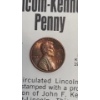 Image 3 : (5) Uncirculated 1974 Third Party Counterstamped Lincoln-Kennedy Novelty Pennies