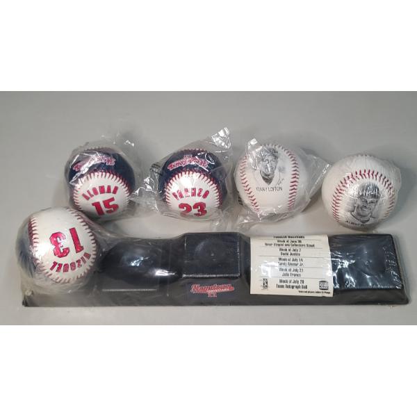 Sealed 1997 Cleveland Indians "Hometown Superstars" Baseball Promo Set With Other Extra Balls