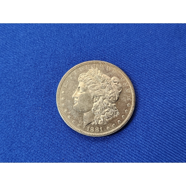 1881-S Morgan Silver Dollar 