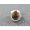Image 4 : Egyptian Pharaoh Sterling Silver Ring Weighing 73 Grams