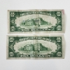 Image 6 : Two United States Series 1934 A Green Seal $10 Federal Reserve Notes - Face Value: $20.00