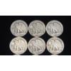 Image 5 : Assorted Years & Mint Marks 90% Silver Walking Liberty Half Dollars - Face Value: $5.00