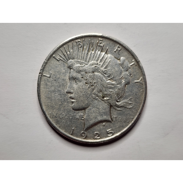 1925 Silver Peace Dollar 