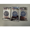 Image 1 : 3 - 1991 Pro Set Platinum Series 1 Wax Packs - 12 Cards Per pack