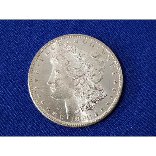 1880-S 90% Silver Morgan Dollar	