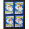 Image 4 : Four Assorted Reverse Holo Vintage Pokemon Trading Cards Including Meowth & Roserade!